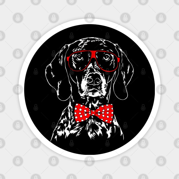 Cute German Shorthaired Pointer mom dog lover Magnet by wilsigns